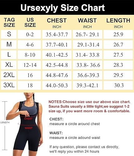 Miniatura 7 de URSEXYLY Traje de sauna para mujer, chaleco de sudor, entrenador de cintura, 3 en 1, adelgazante, moldeador de cuerpo completo, parte superior de