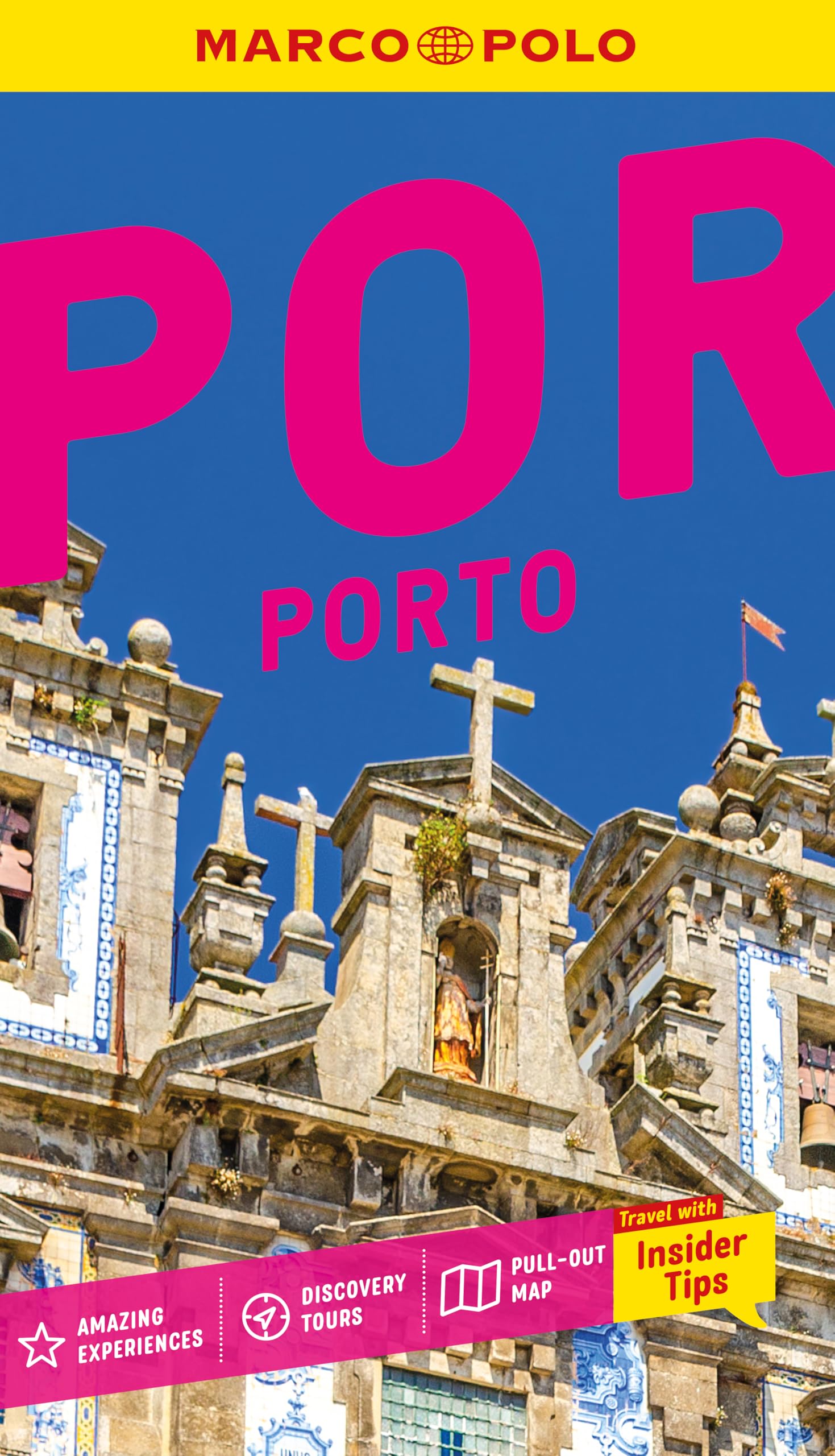 Marco Polo Porto Pocket Travel Guide | Pull-out Map | Local Knowledge | Covers: Ribeira District, Dom Luís I Bridge, Porto Cathedral and more