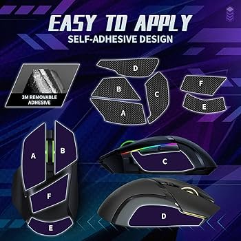Amazon.com: TALONGAMES Mouse Anti Slip Grip Tape Compatible with