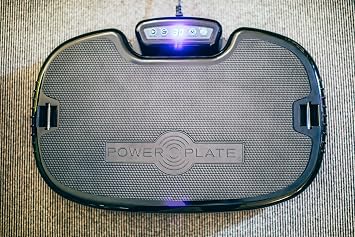 Power Plate Personal Vibration Platform - Whole Body Vibration Plate Machine for Home Fitness, Muscle Recovery & Bone Density - Compact Exercise Equipment with PrecisionWave Technology, Remote & Case