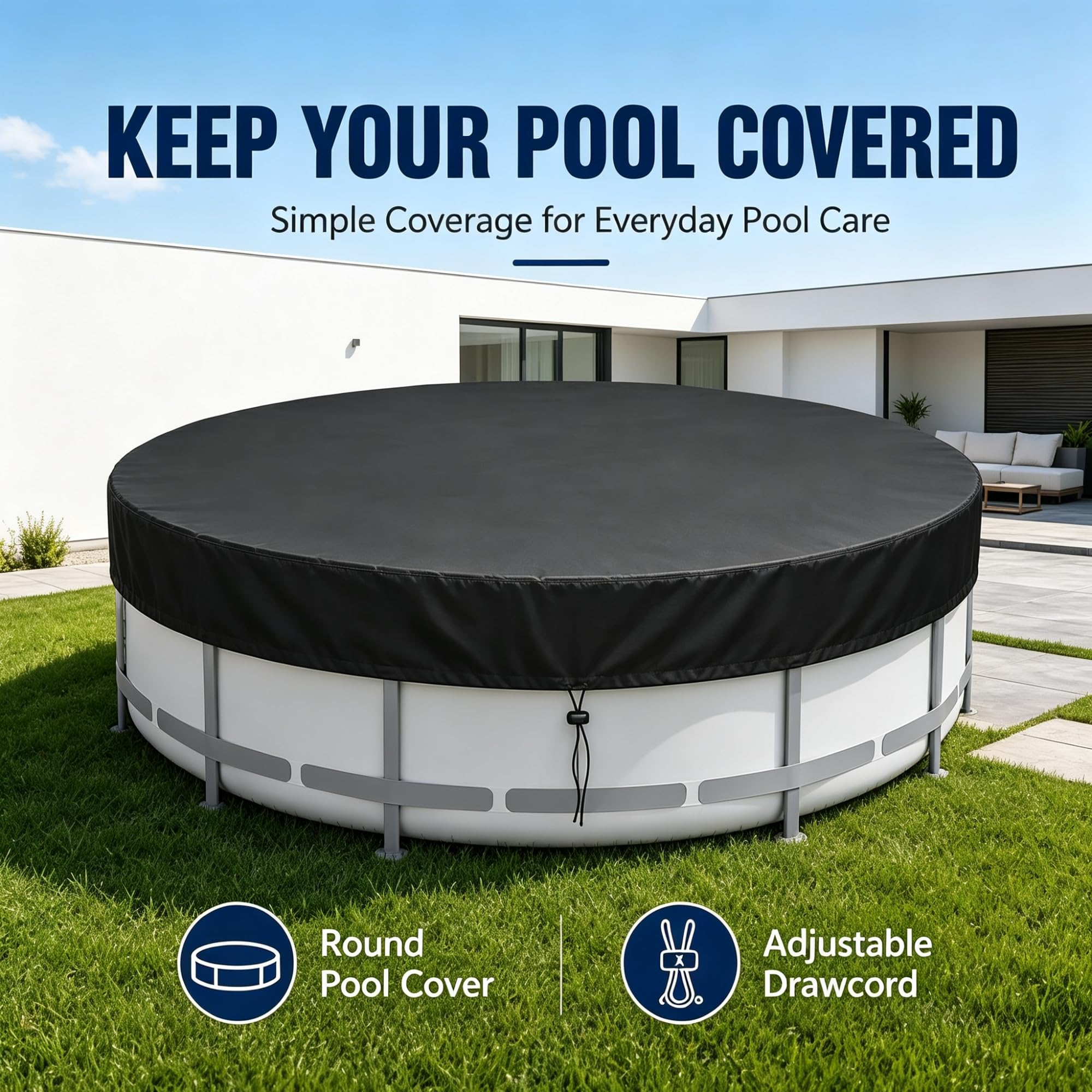 Cubierta Piscina Elevada para Blue Wave Belize 12 ft