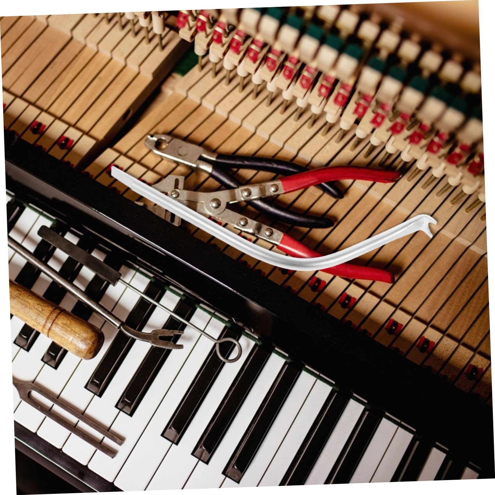ifundom 3 Uds Cuerda De Piano Gancho De Cuerda Herramientas Especiales De Piano Reparación Especial De Piano Accesorios De Reparación De Instrumentos Musicales Herramientas De