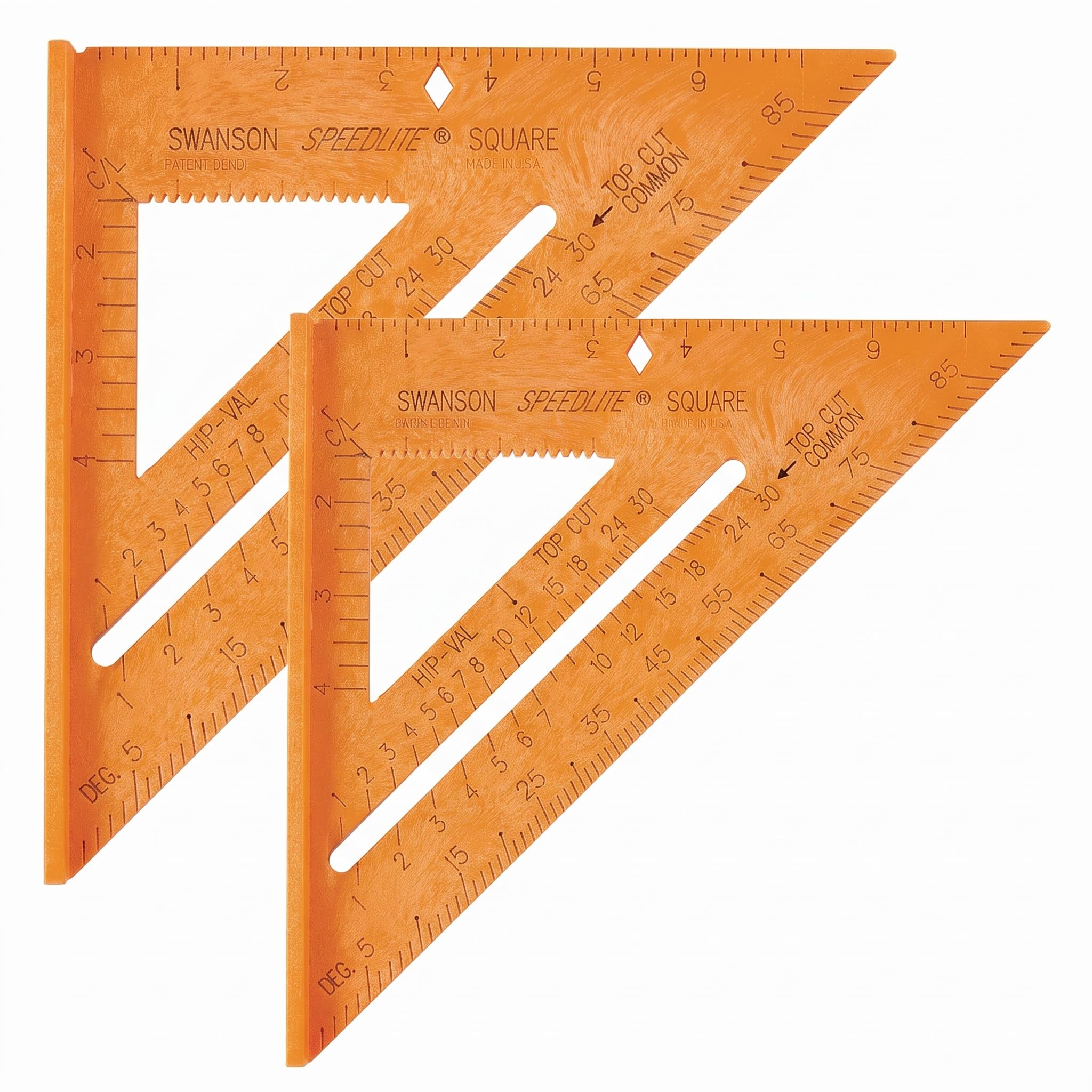 Swanson Speedlite Square - 12 Inch Orange -4