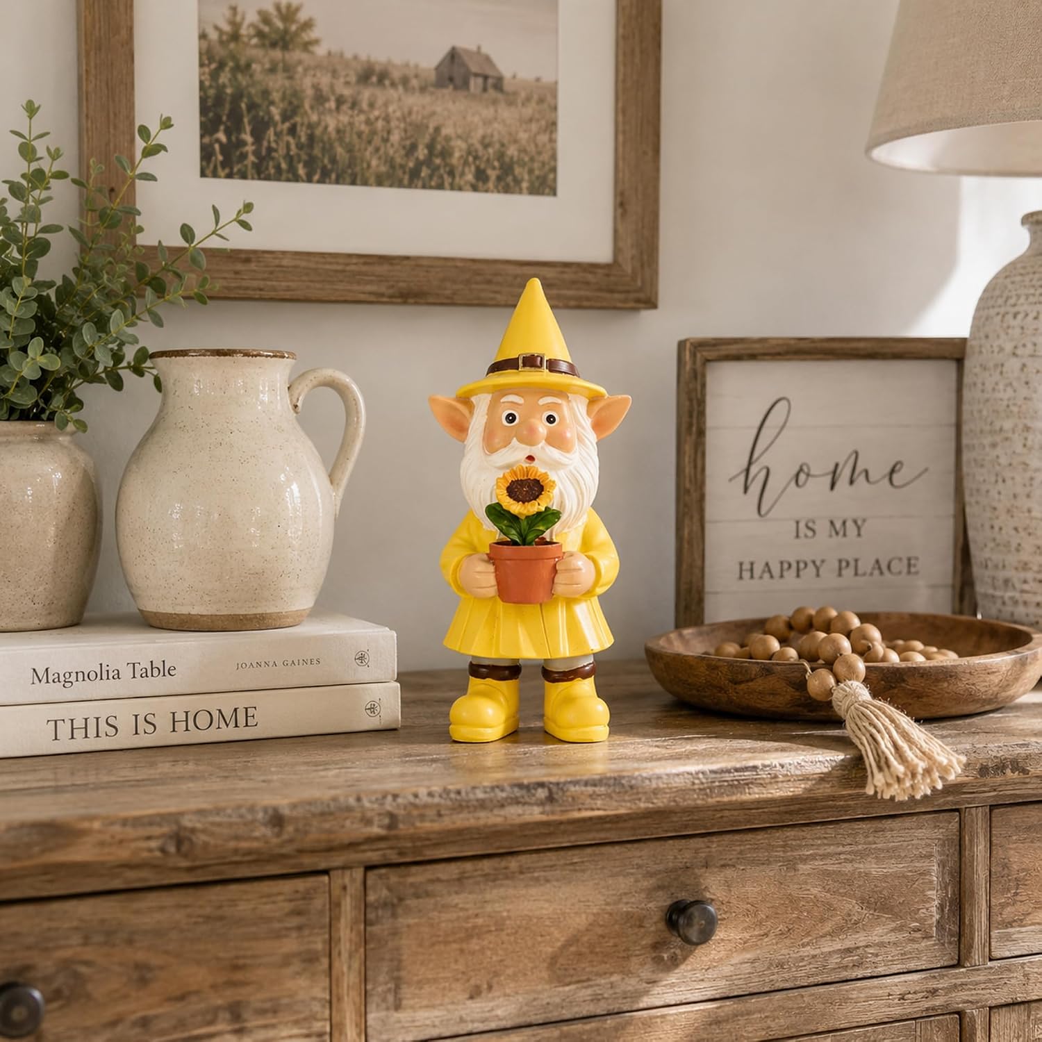5 Inch Sunflower Gnome Figurine image 5