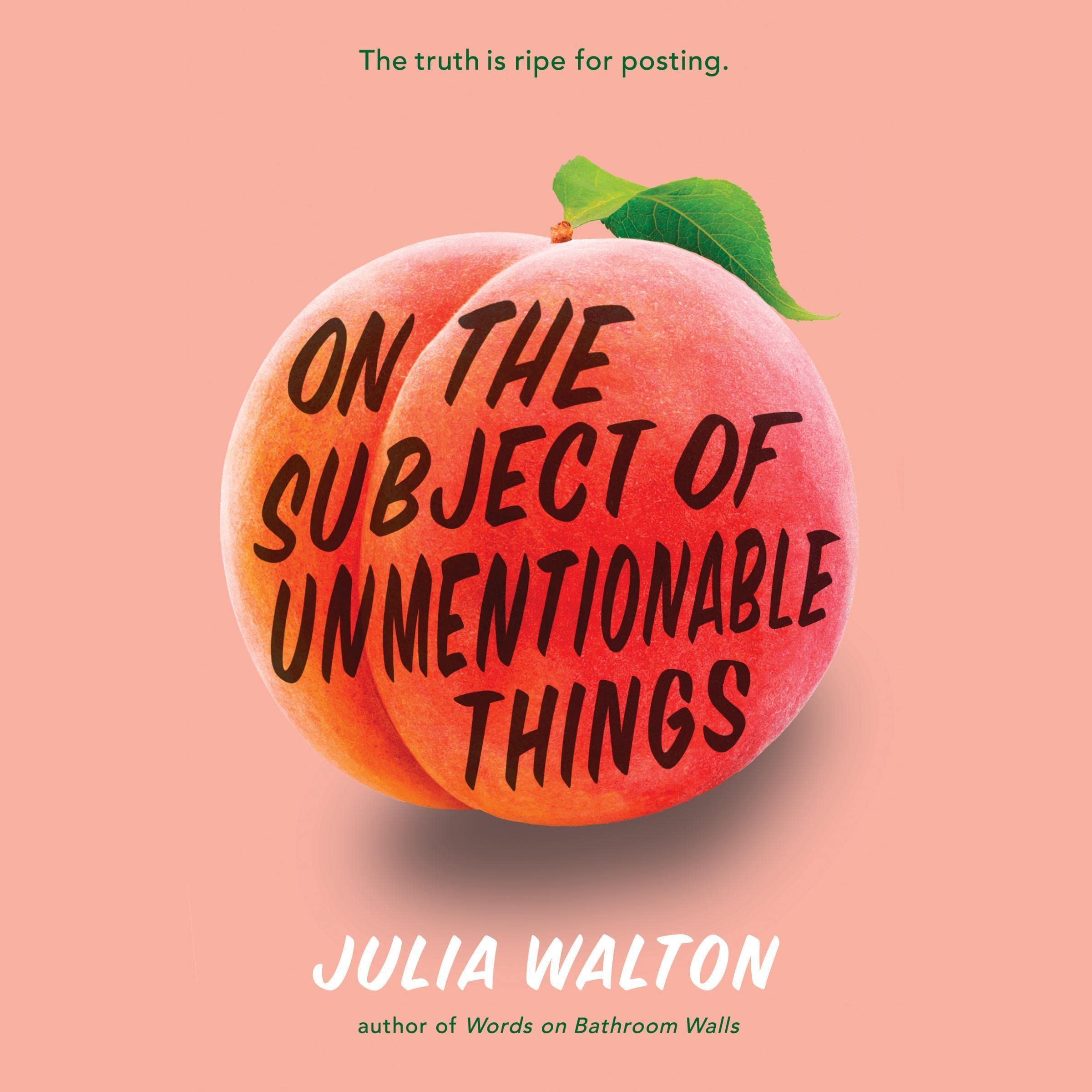 Cover art for On the Subject of Unmentionable Things