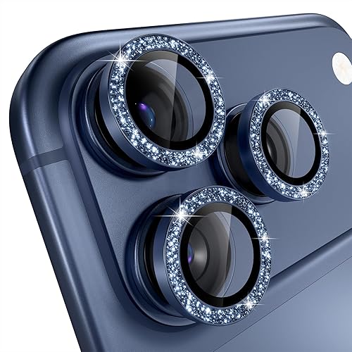 Miniatura 106 de Misea [3+1] Protector de lente de cámara para iPhone 14 Pro/iPhone 14 Pro Max, protector de pantalla de vidrio templado 9H, protector de pantalla