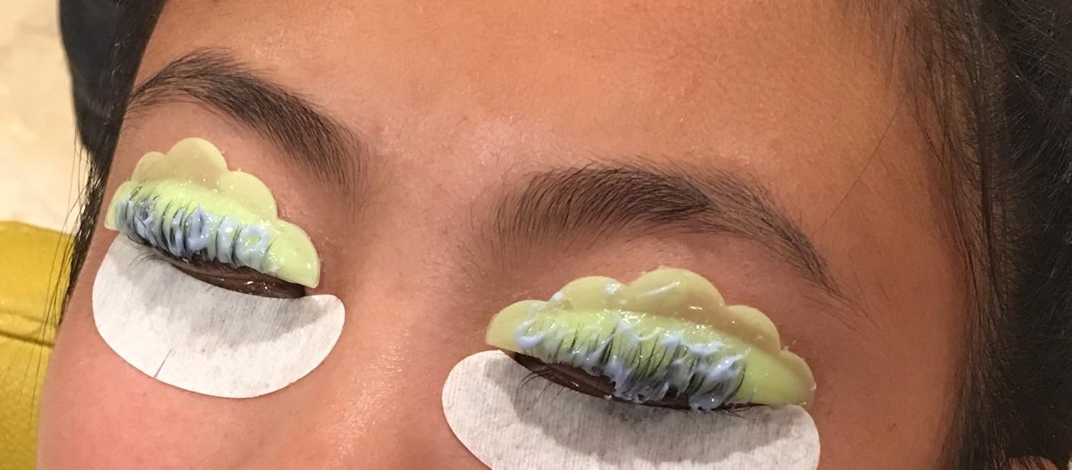 Eyelash Perming Kit with Silicone Pads/Shields | Great for Straight Lashes | Lash Lift | Lash Perm