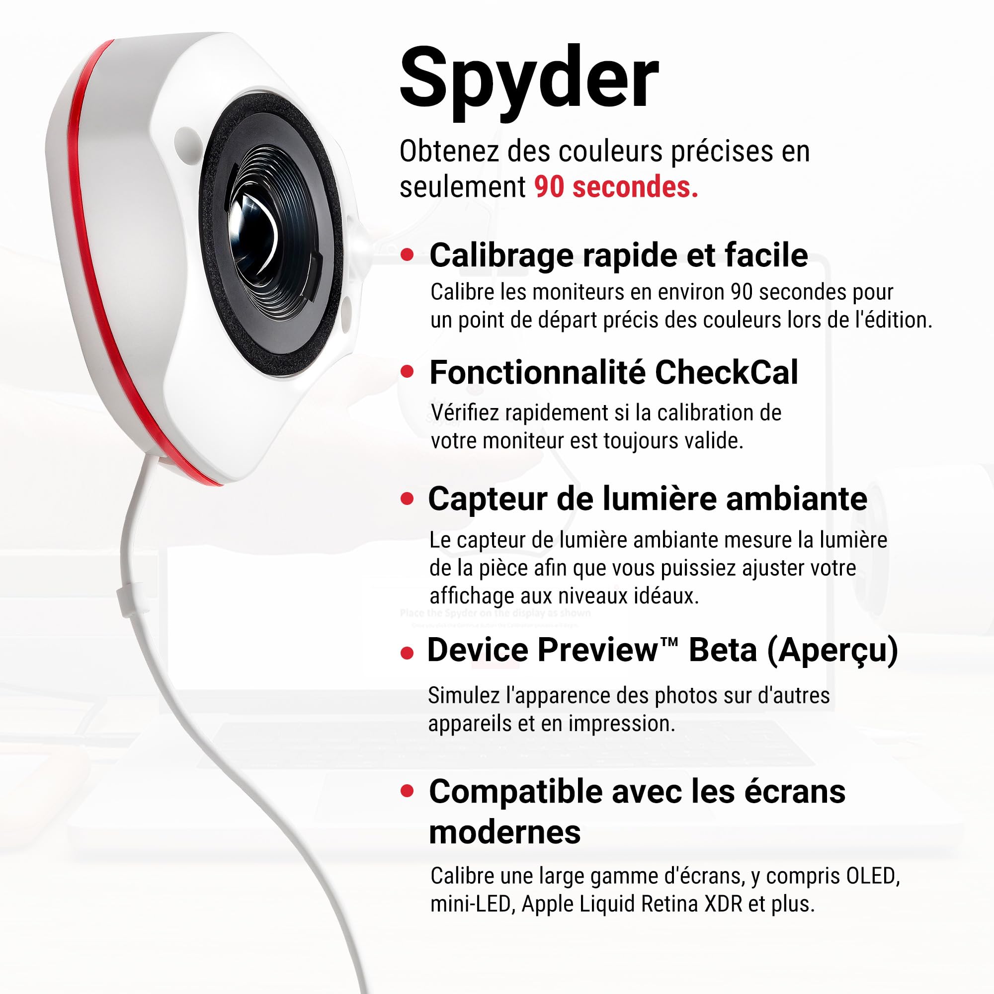 Datacolor Spyder Celebration Kit – 2024 Spyder Calibrage de Moniteur, Spyder Cube et Spyder Checkr – Gestion des Couleurs pour la Photographie – Précision des Couleurs de la Capture à l'Impression