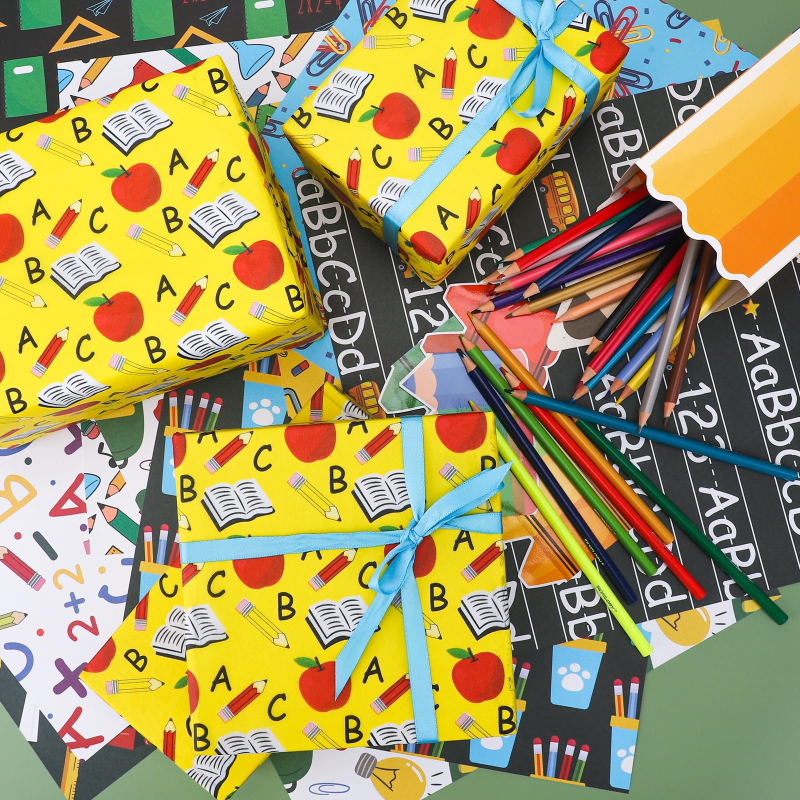 Amazon.com: 60 Sheets Back to School Tissue Paper, 20 x 14