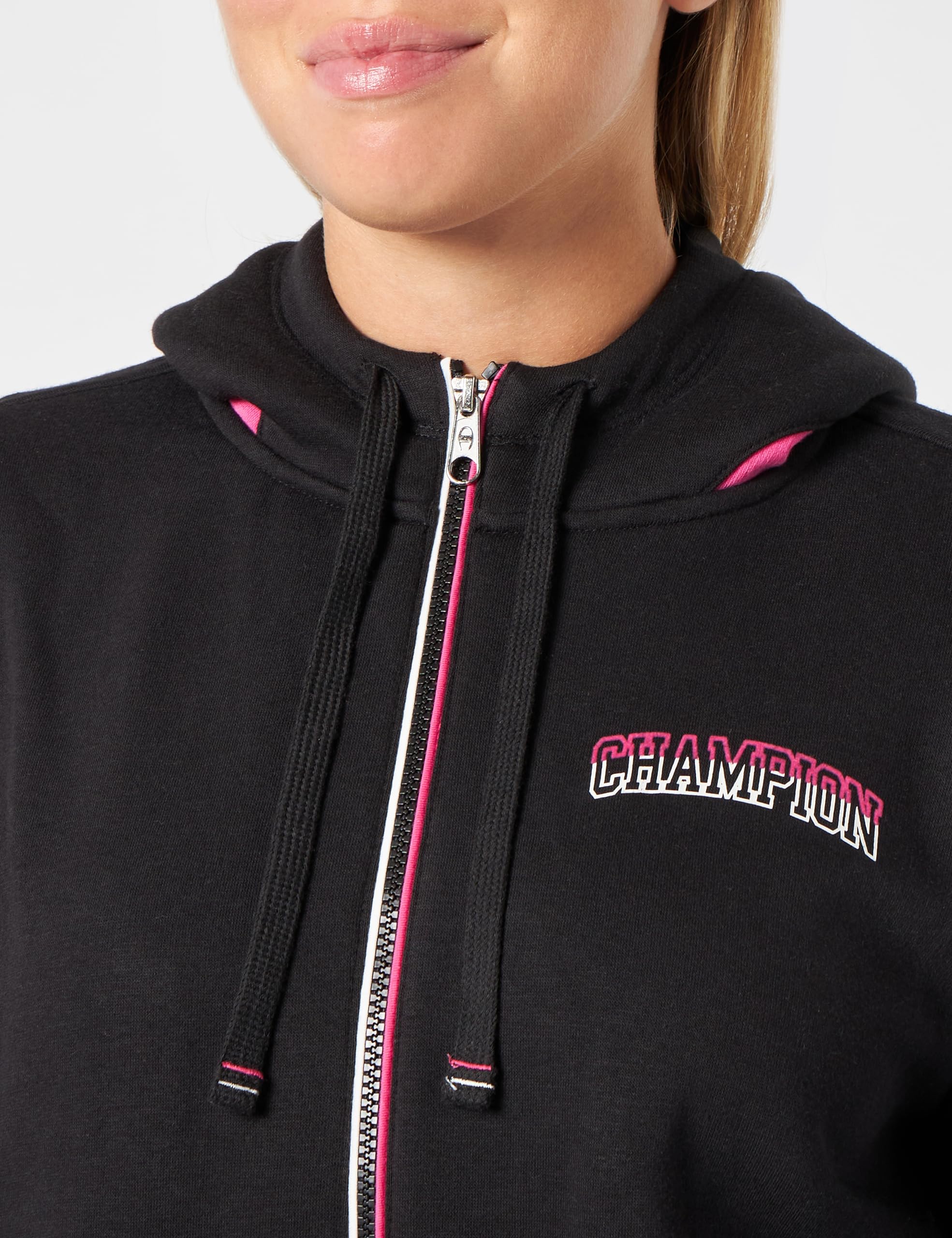 Champion Bluza z kapturem Kobiety Legacy Color Punch W - Light Powerblend Fleece Full Zip