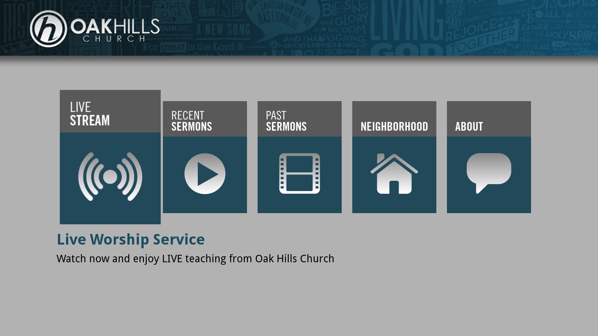Oak Hills Church - App on Amazon Appstore