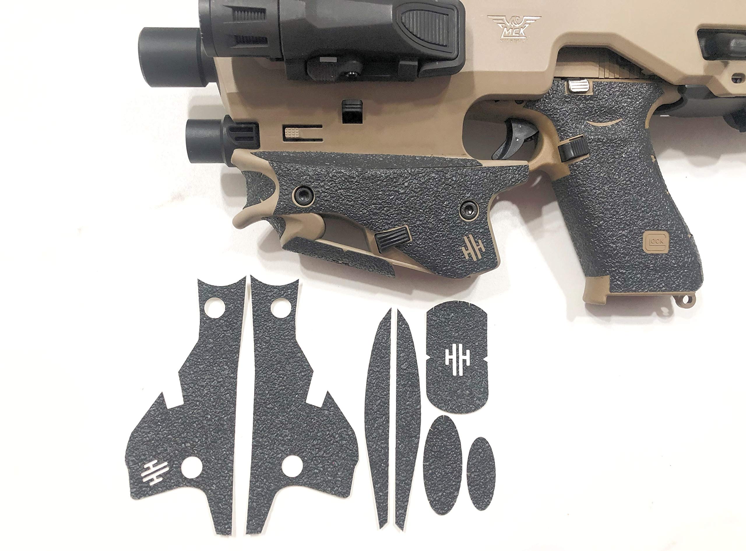 Handleitgrips Textured Rubber Grip Tape for MCK for Glock 17/19 Gen 1