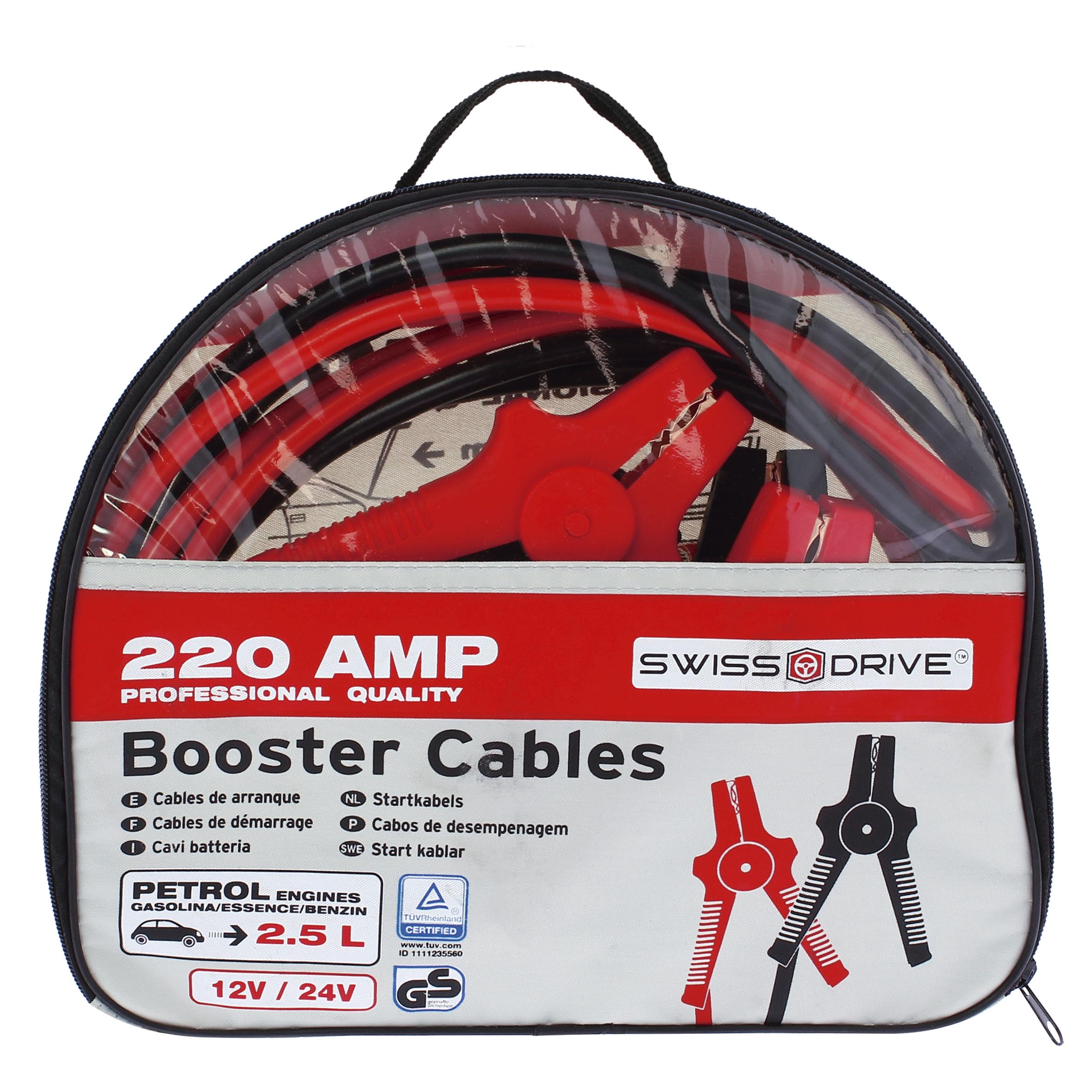 SUMEX Jump Lead Booster Cables Professional 200 Amp