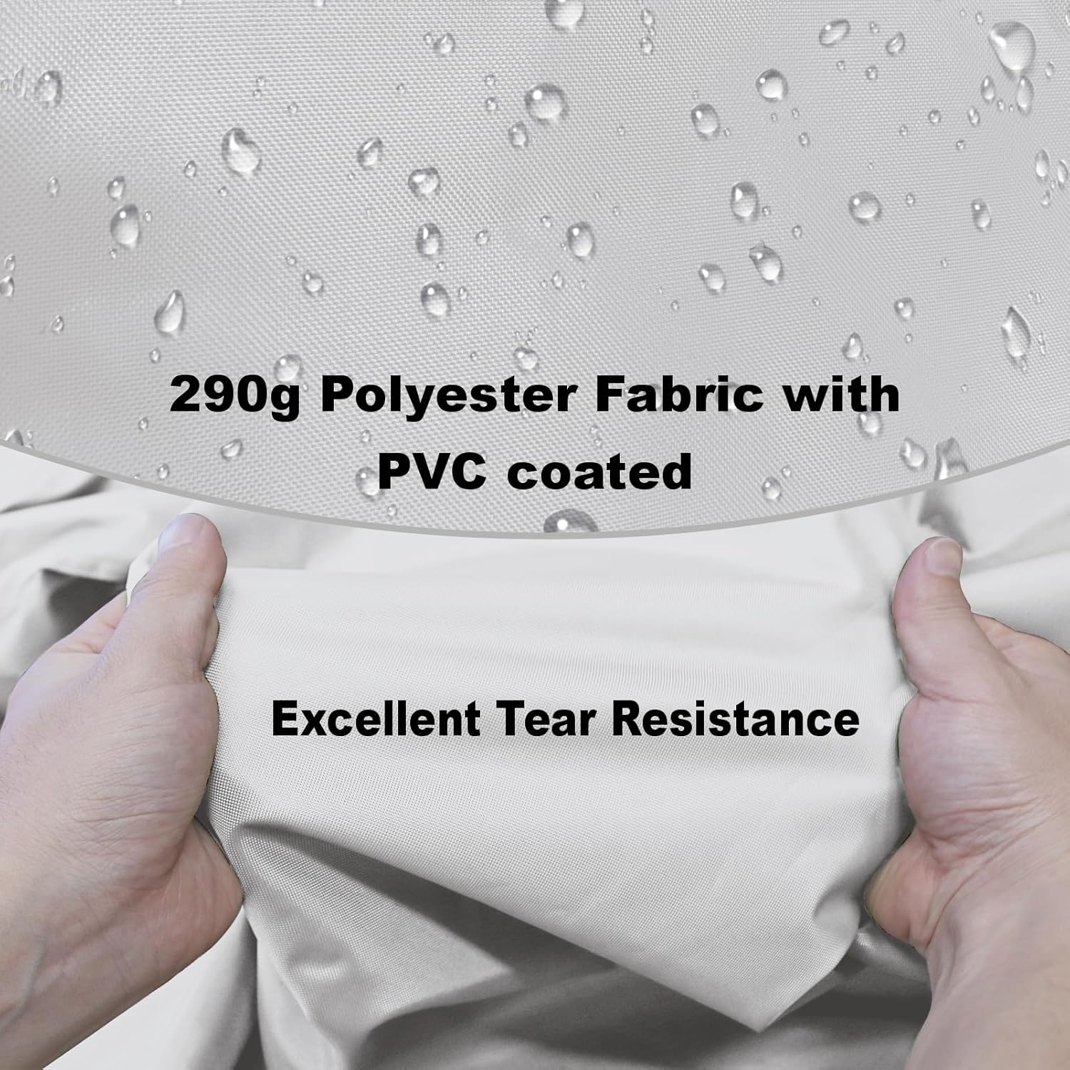 Chaise Lounge Cover – Waterproof Outdoor Pool Chair Cover, Patio Lounger Protector with UV & Dust Protection (1)