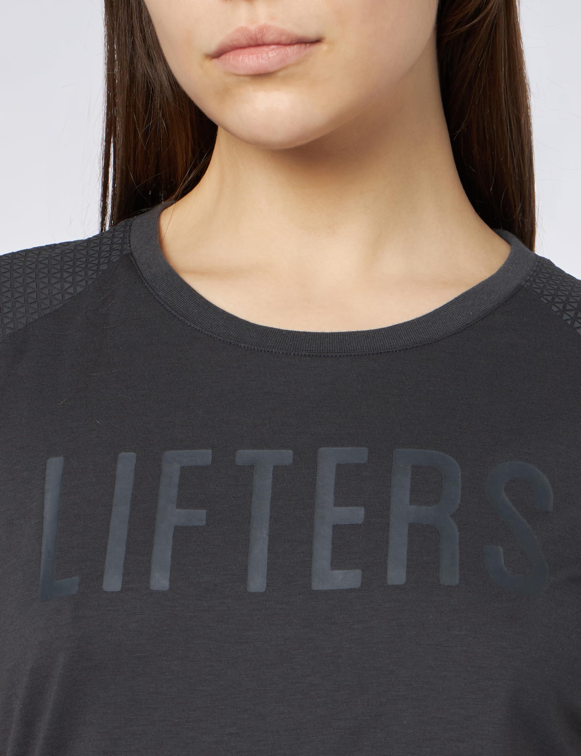Lifters Wear Lifters Original Grip Shirts Women S-Anthracite Maglietta, Grigio, S Donna