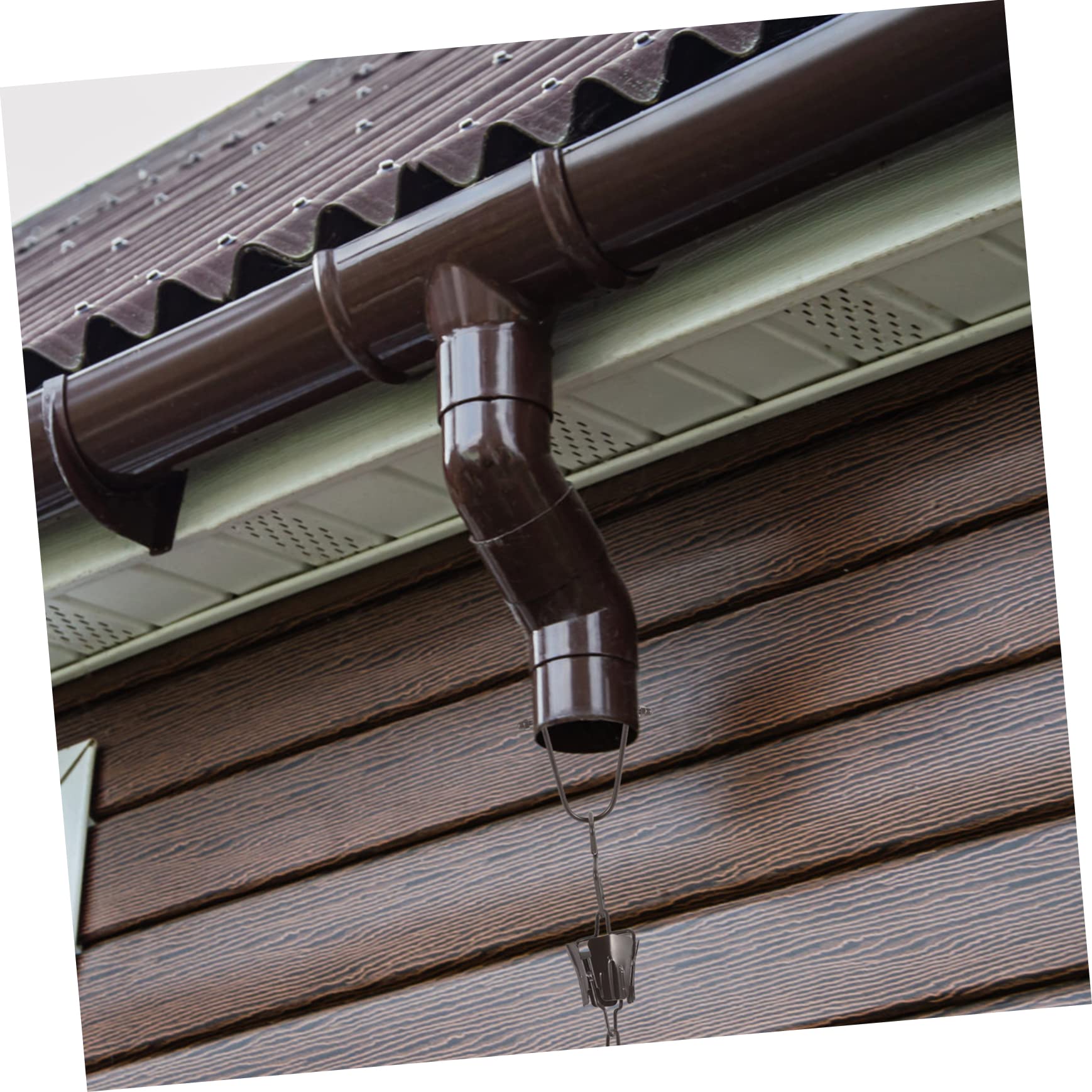 Rain Chain Clip Rain Chain Gutter Hook - Downspout Connector With ...