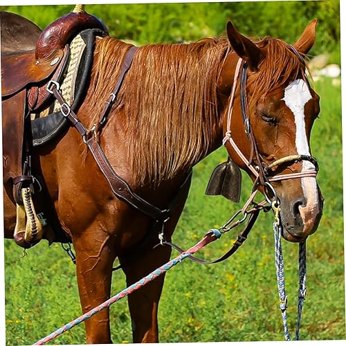 Miniatura 5 de SEWACC 2 campanas de bronce ruidosas, campanas de animales de granja, campanas pequeñas, campanas de bricolaje, campanas de granja, campanas de