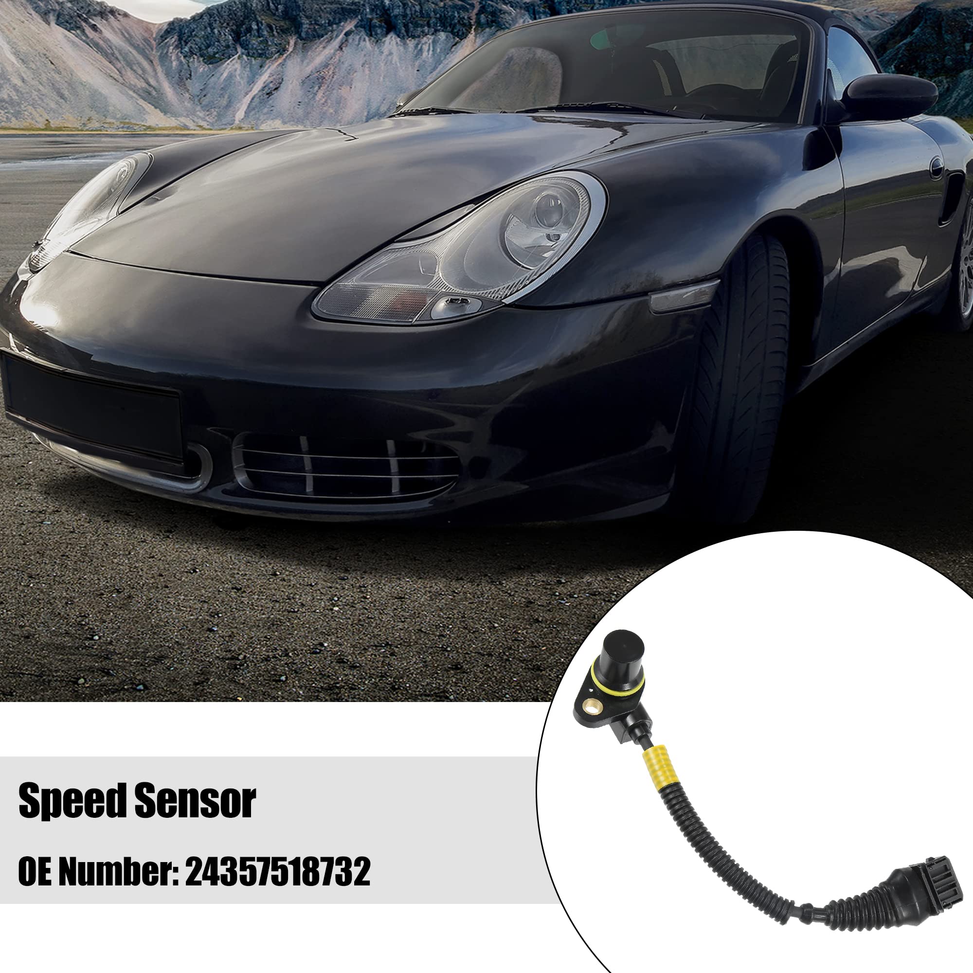 X AUTOHAUX 24357518732 Vehículo Automóvil Transmisión Velocidad Sensor