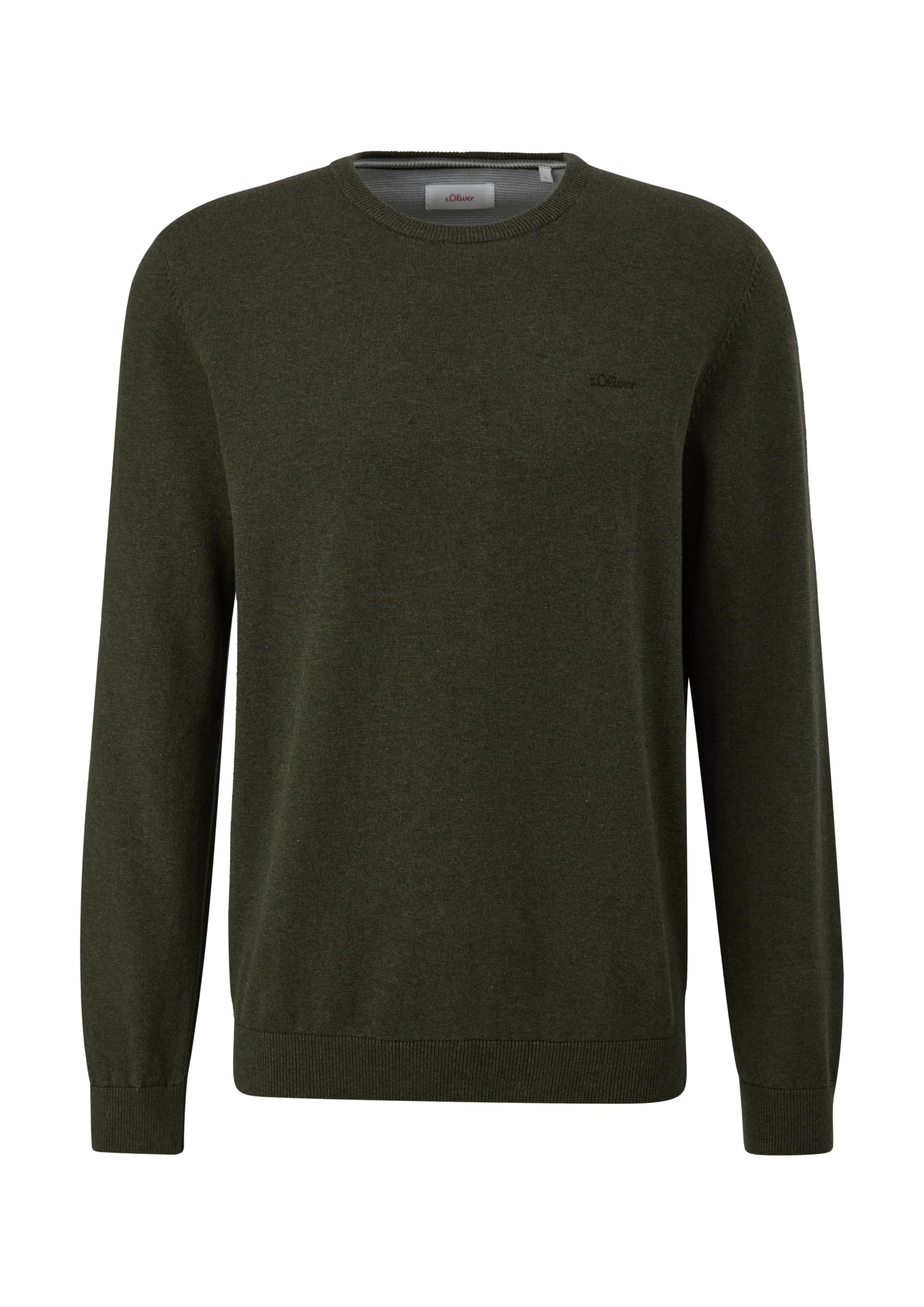 s.Oliver Men's Jumper, Olive, XL