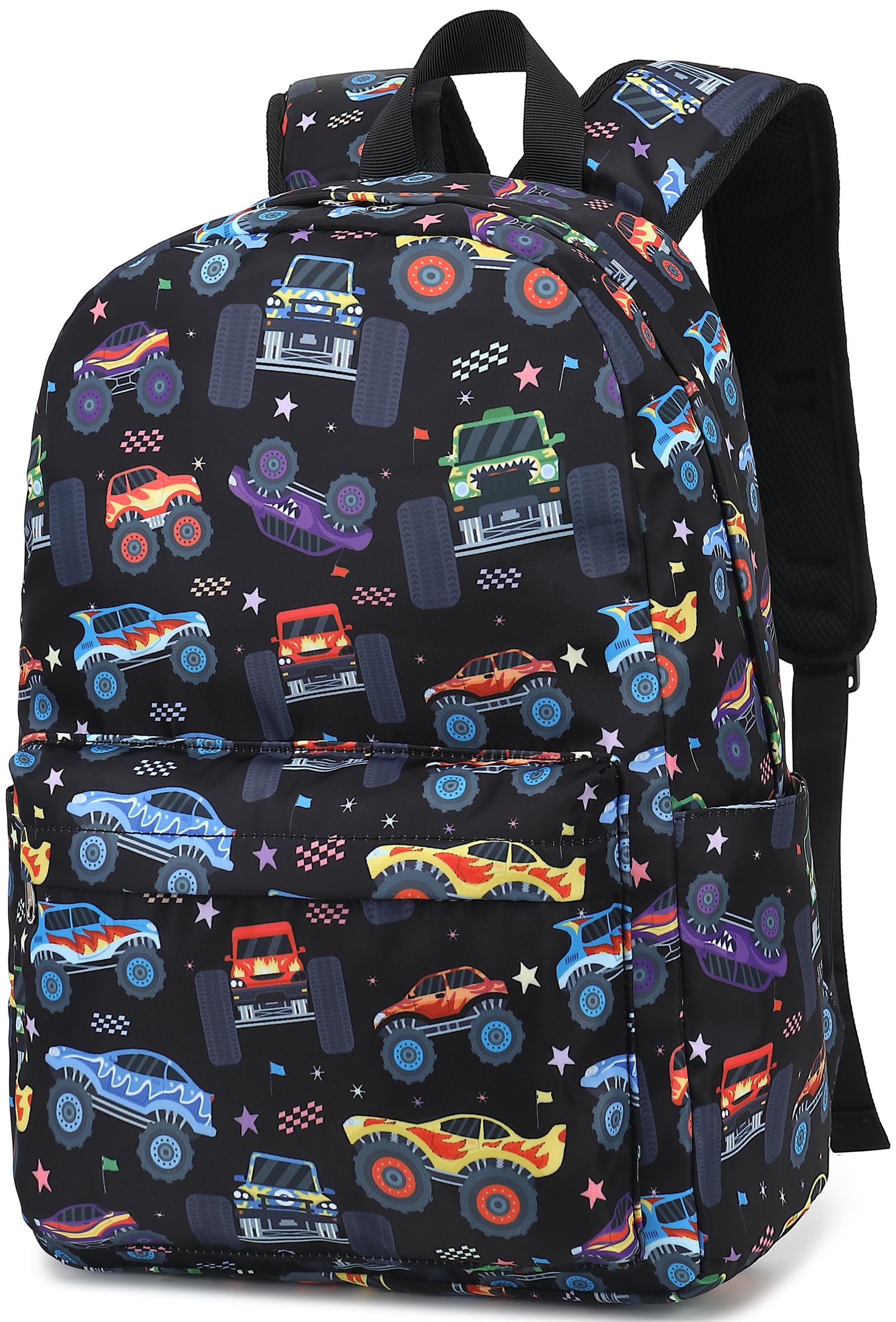 CAMTOP Preschool Backpack for Kids Boys Toddler Backpack Kindergarten School Bookbags for Age 3-8 (Monster Truck)