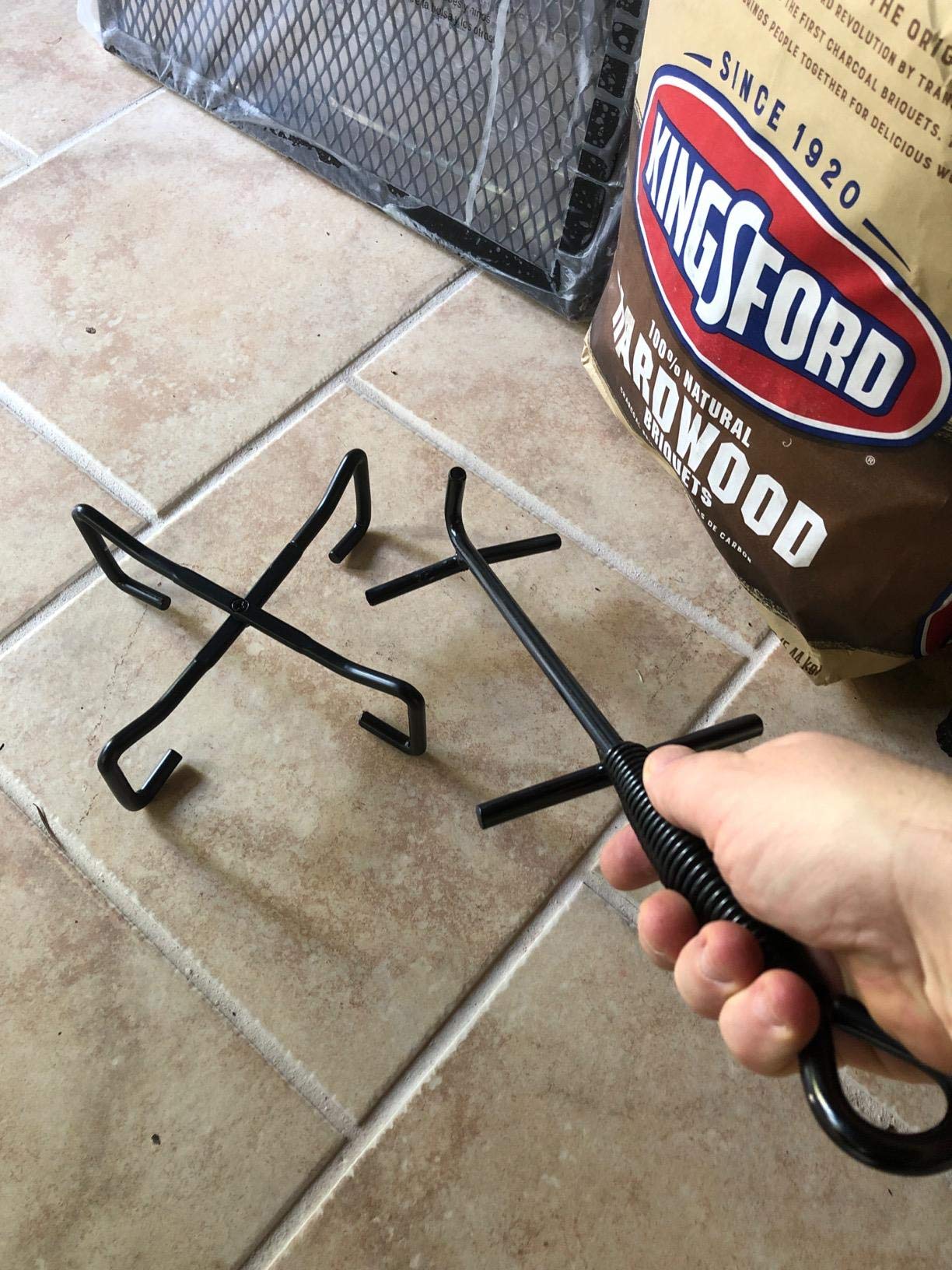 Buy Folding Finish Camp Dutch Oven Lid Stand and Camp Cast Iron Dutch