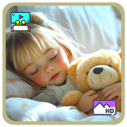 Gute-Nacht-Session im Fernsehen: Sanfte Schlaflieder, Uhr und Wetter