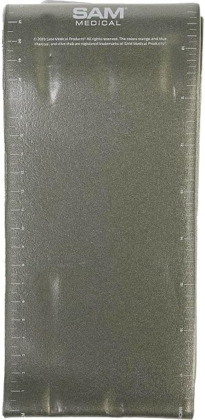 North American Rescue SAM Splint II NAR Moldable, Lightweight, Strong, Waterproof, Reusable Splints for Arms, Legs, Fractures (50-1005)