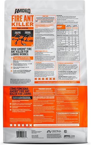 Miniatura 11 de AMDRO carnada tratamiento para patio para matar hormigas rojas
