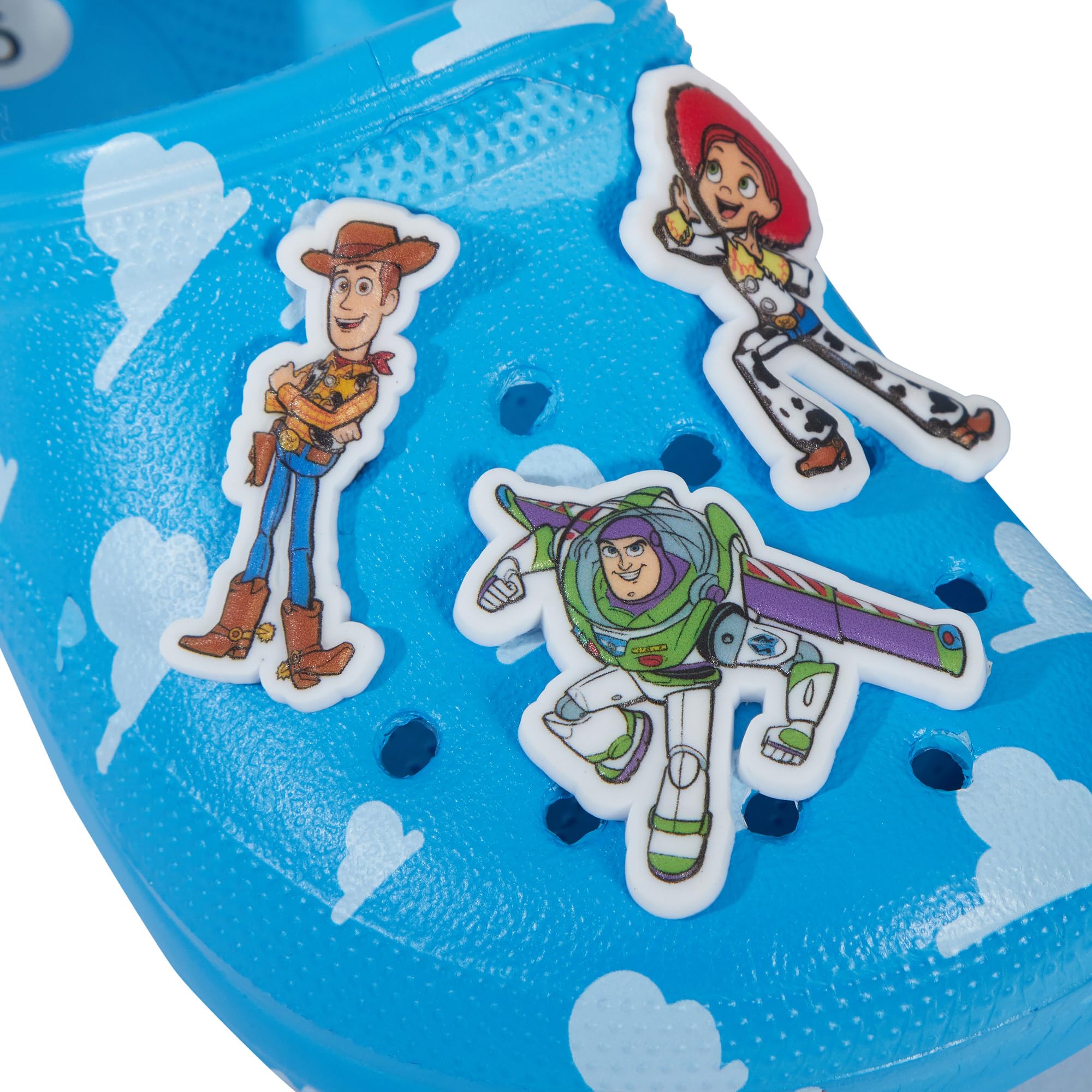 Disney Toy Story - Zoccoli per ragazze e ragazzi, con ciondoli, per interni ed esterni, con cinturino alla caviglia