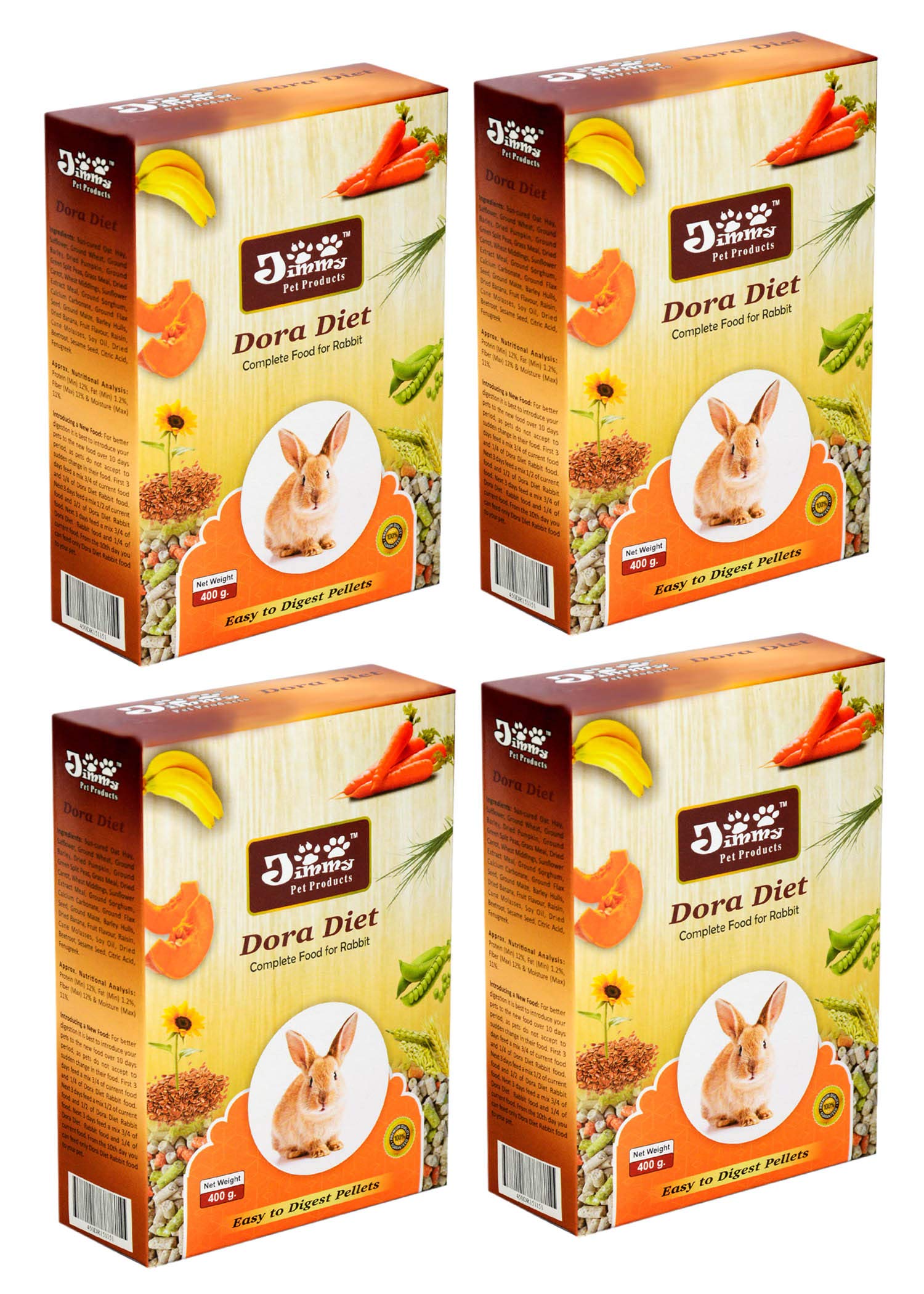 JiMMy Pet Products Dora Diet Food for Rabbit (1.6kg)-image-36