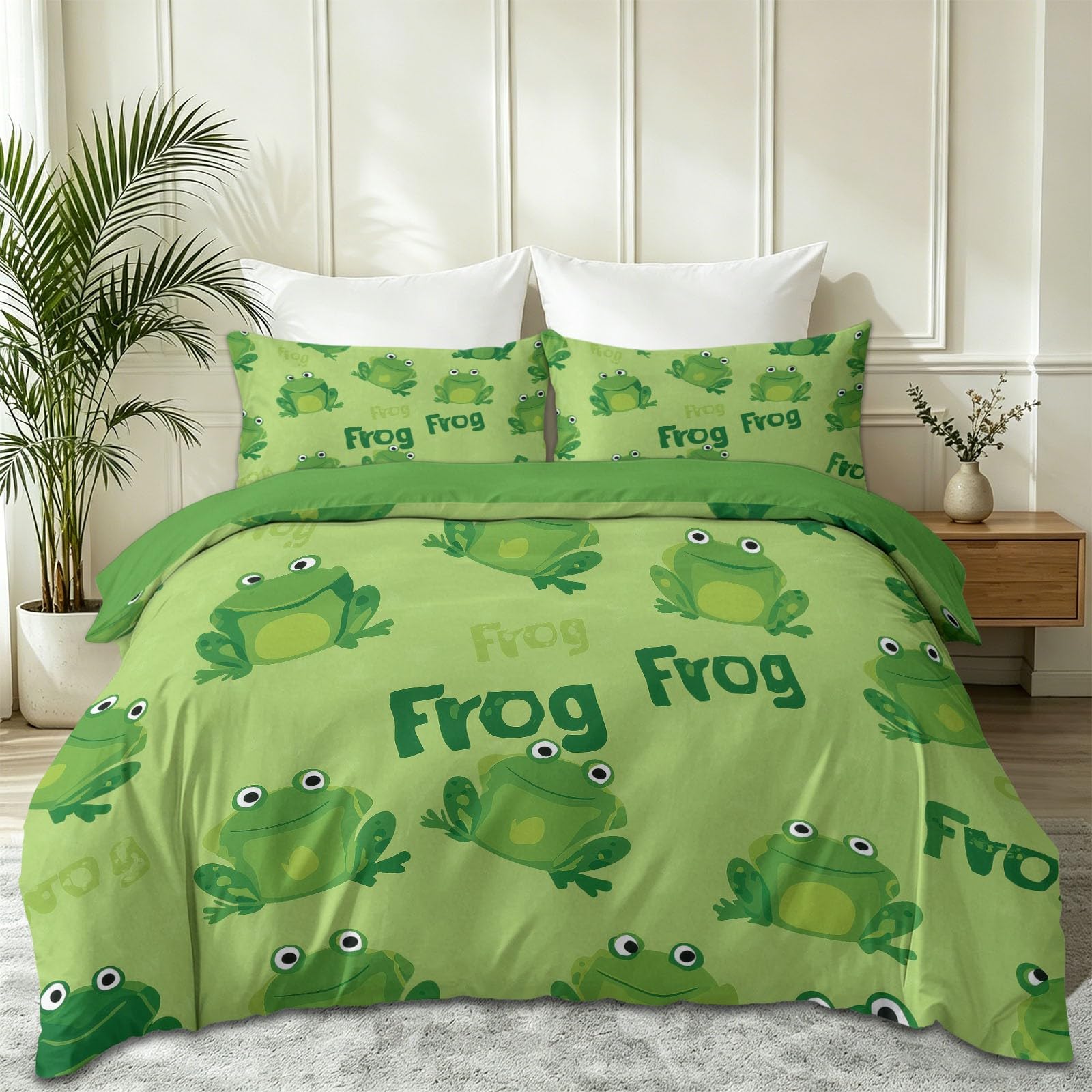 Housse de couette motif animal pour une chambre d'amis accueillante
