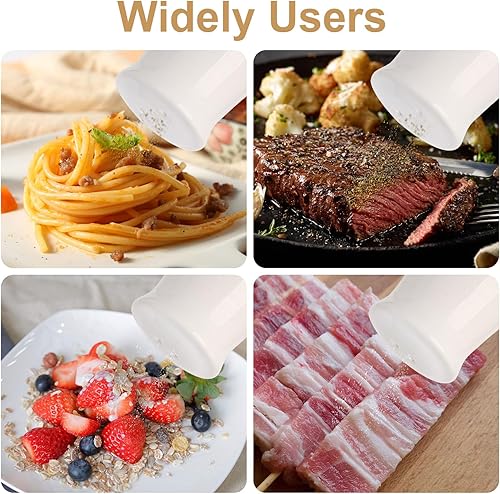 Miniatura 2 de Hasense Salero y pimentero blanco