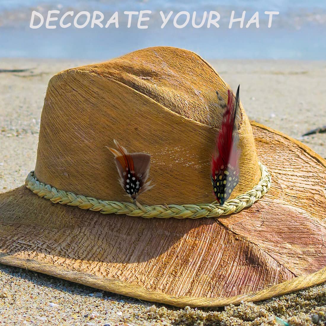 Amazon.com: 18 Pcs Hat Feathers, Assorted Feather for Fedora
