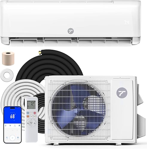 12000 BTU 20 SEER2 ductless mini-split with WiFi