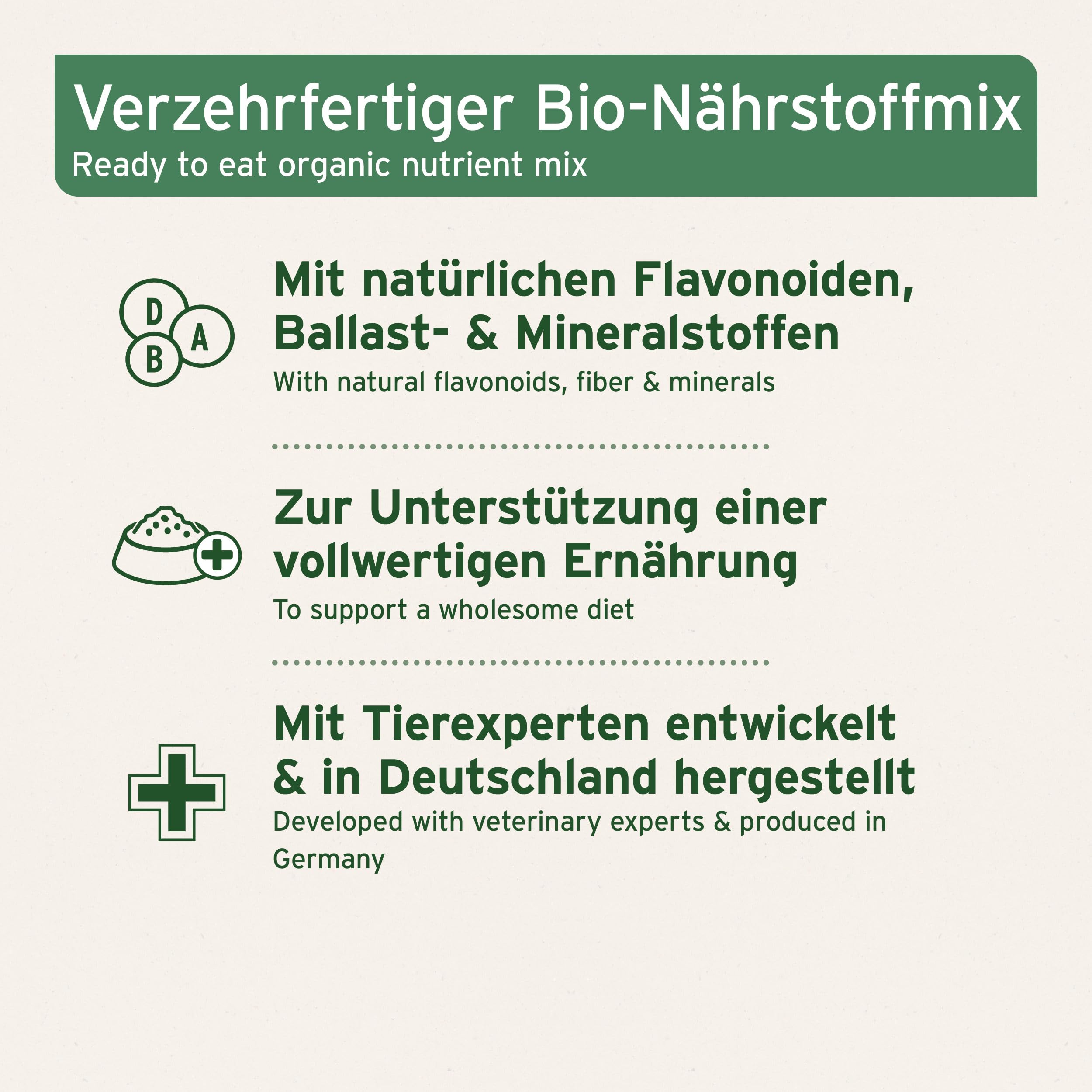 AniForte Barf-Püree Süßkartoffel & Birne - Bio Obst & Gemüse für Hunde 5x150 g - Futter-Topping zum Barfen, natürliche Barf Ergänzung