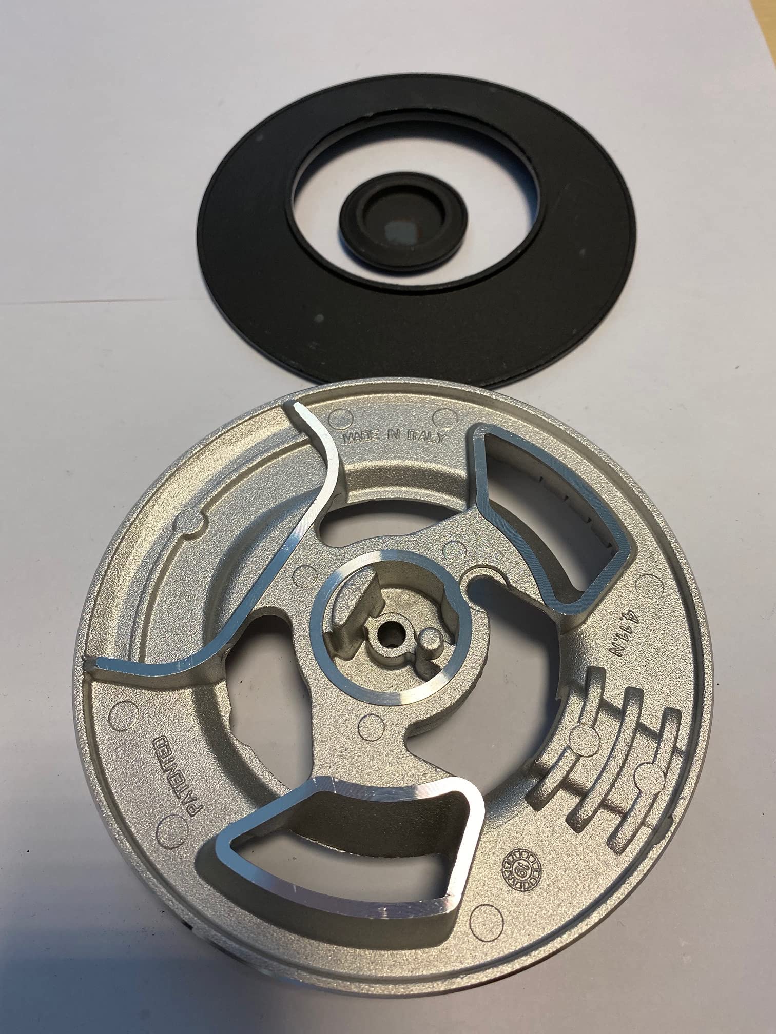 COMPATIBILE CON FRANKE TERIM- URANIA -IGNIS CORONA TRIPLA FIAMMA BRUCIATORE IN ALLUMINIO E PIATTELLI IN GHISA SMALTATA LUCIDA PER PIANI COTTURA E CUCINE A GAS no originale adattabile