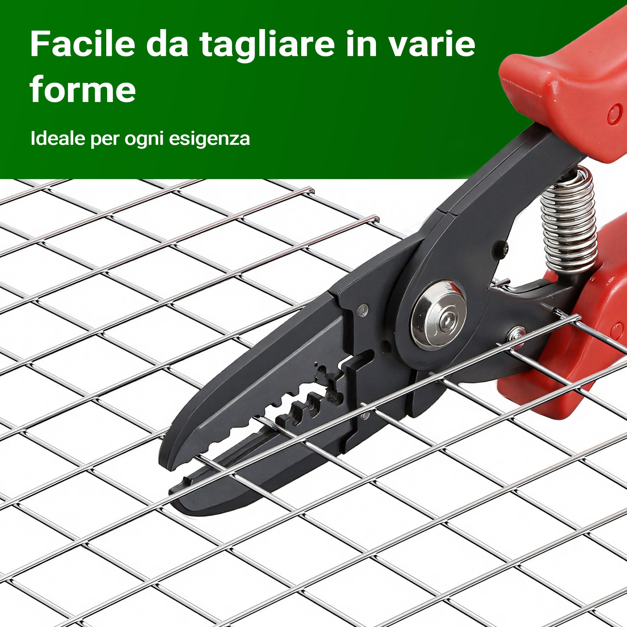 Rete metallica per voliera recinzione Acciaio zincato Rotolo 1m x 25m Spessore 0,75mm Maglie 19x19mm