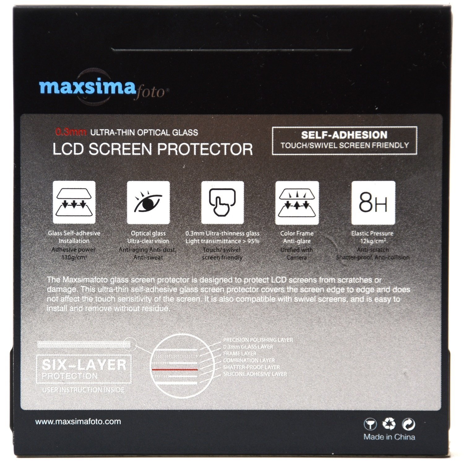 Proteggi Schermo Fotocamera Vetro Temperato Pellicola Protezione Lcd 114219418160 - Foto 10