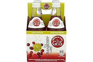 Cranberry Lime Soda With GUS SODA: Enjoy The Refreshing Taste