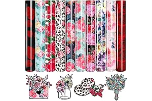 Floral HTV Heat Transfer Vinyl for Every DIY Lover