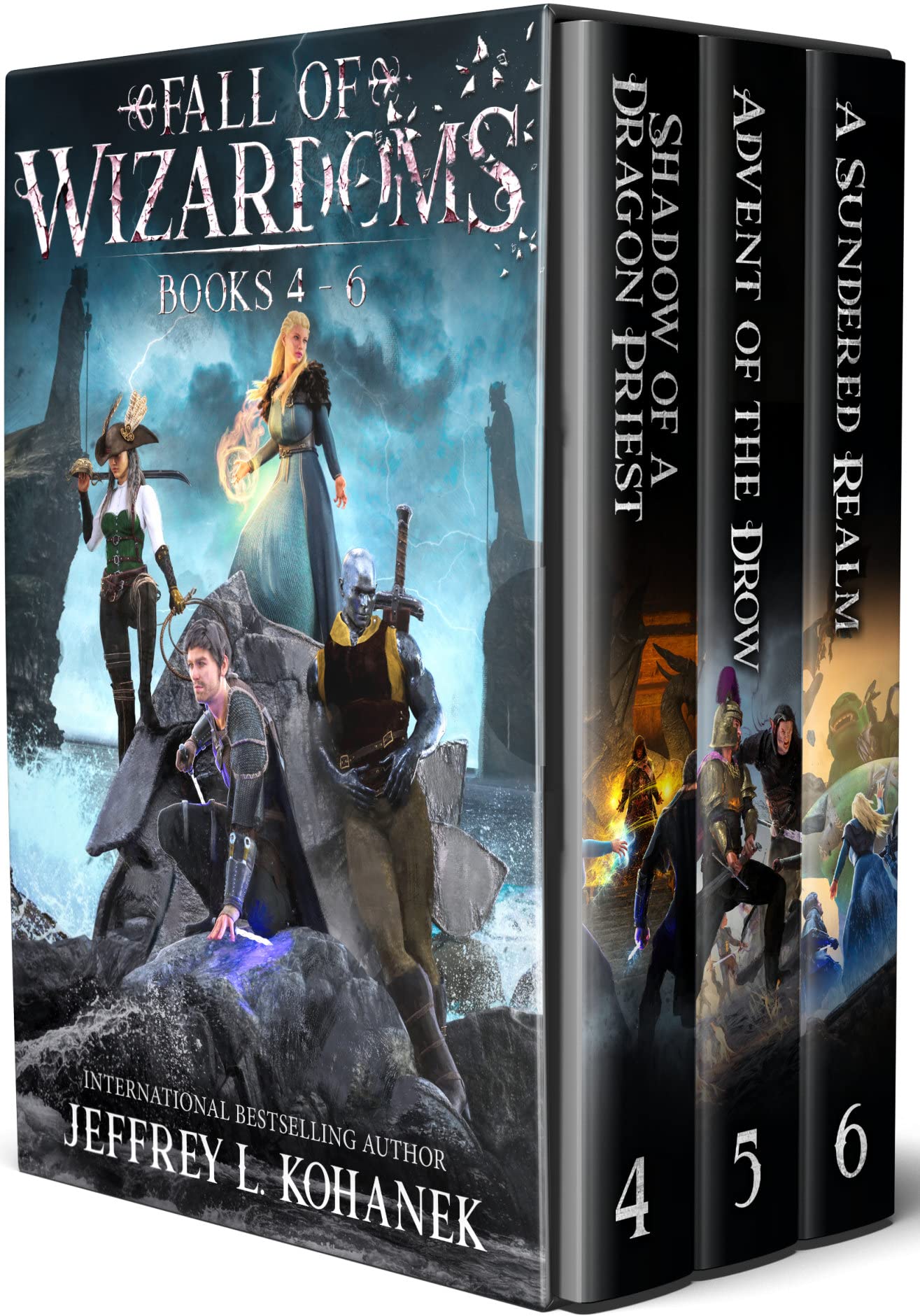 Fall of Wizardoms Box Set: Books 4-6 (The Wizardoms Epic Book 4)