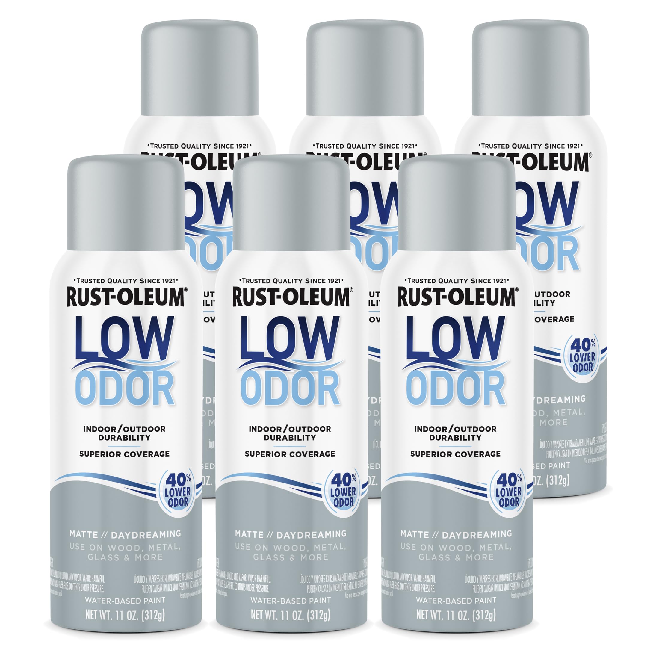 Rust-Oleum Low Odor Premium Spray Paint, Matte Daydreaming