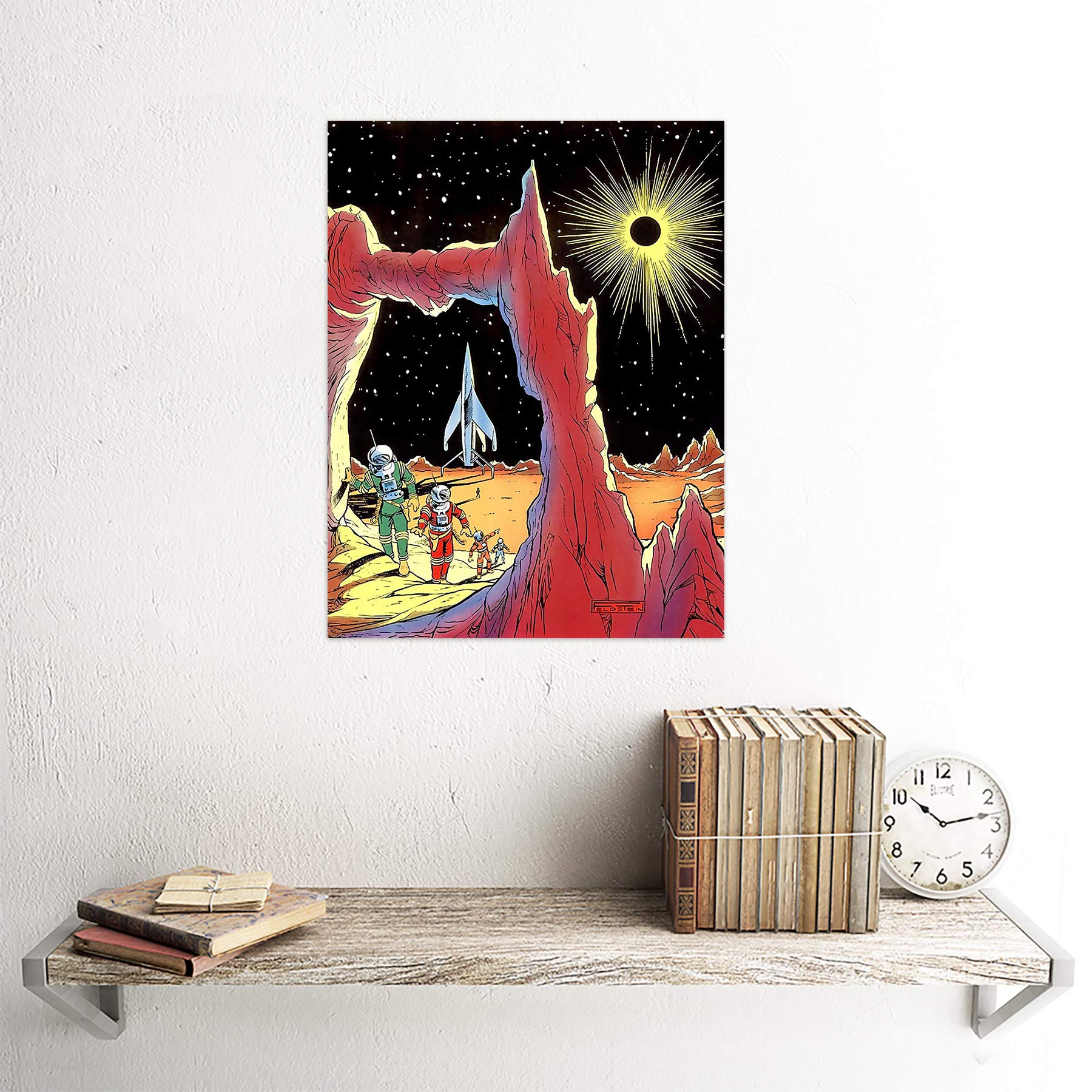 Amazon.com: Wee Blue Coo Painting Surreal Fantasy Sci Fi Alien