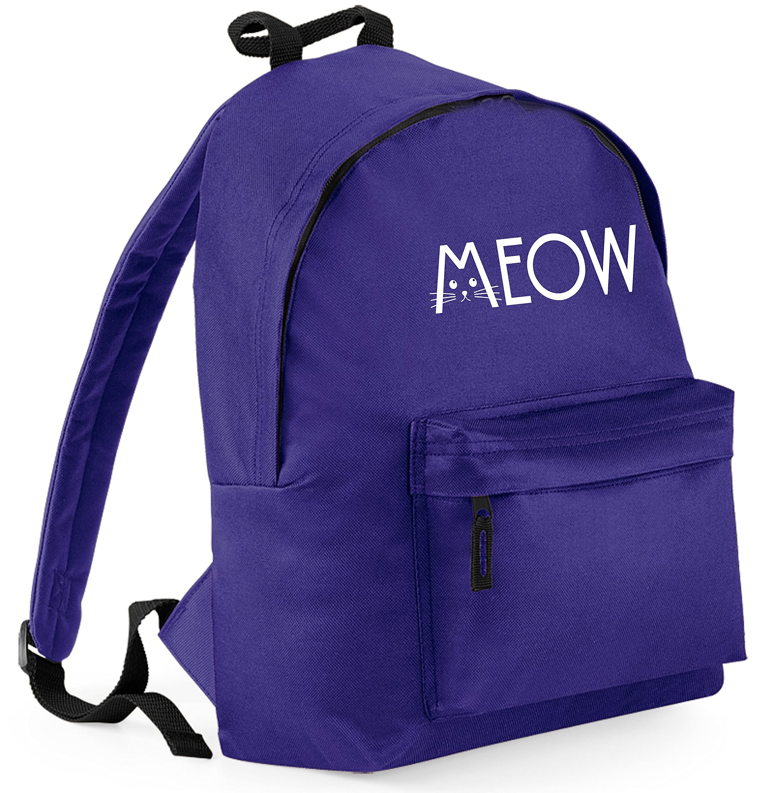 Edward Sinclair Purple Meow Cat Backpack