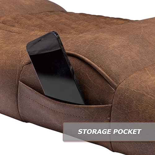 Miniatura 5 de MODZ FS1 - Asiento delantero de carrito de golf personalizado para EZGO TXT - 1995-Up - Base marrón - Patrón hexagonal