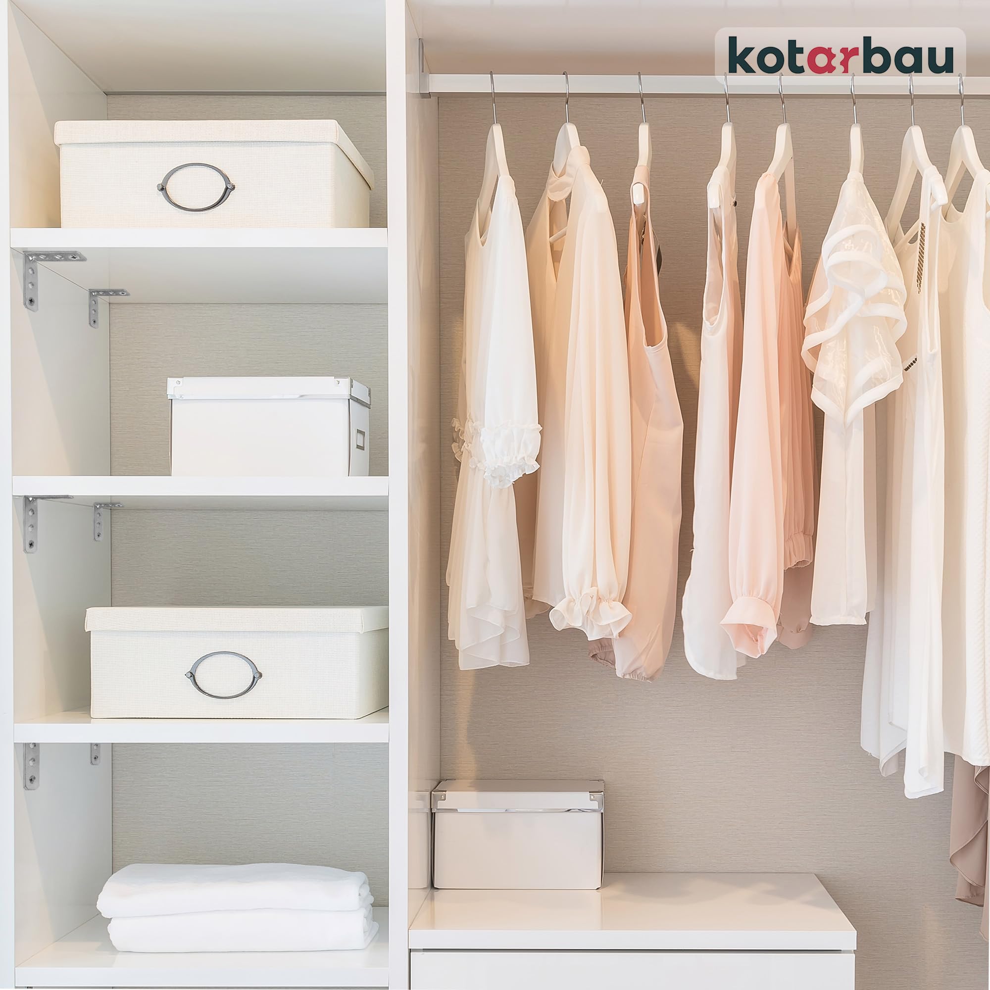 KOTARBAU® 100er Set Winkelverbinder 60 x 60 x 20 mm Sicke Stahl Bauwinkel Montagelöcher Möbelwinkel Verzinkt Schwerlast Holzverbinder Montagewinkel Stuhlwinkel
