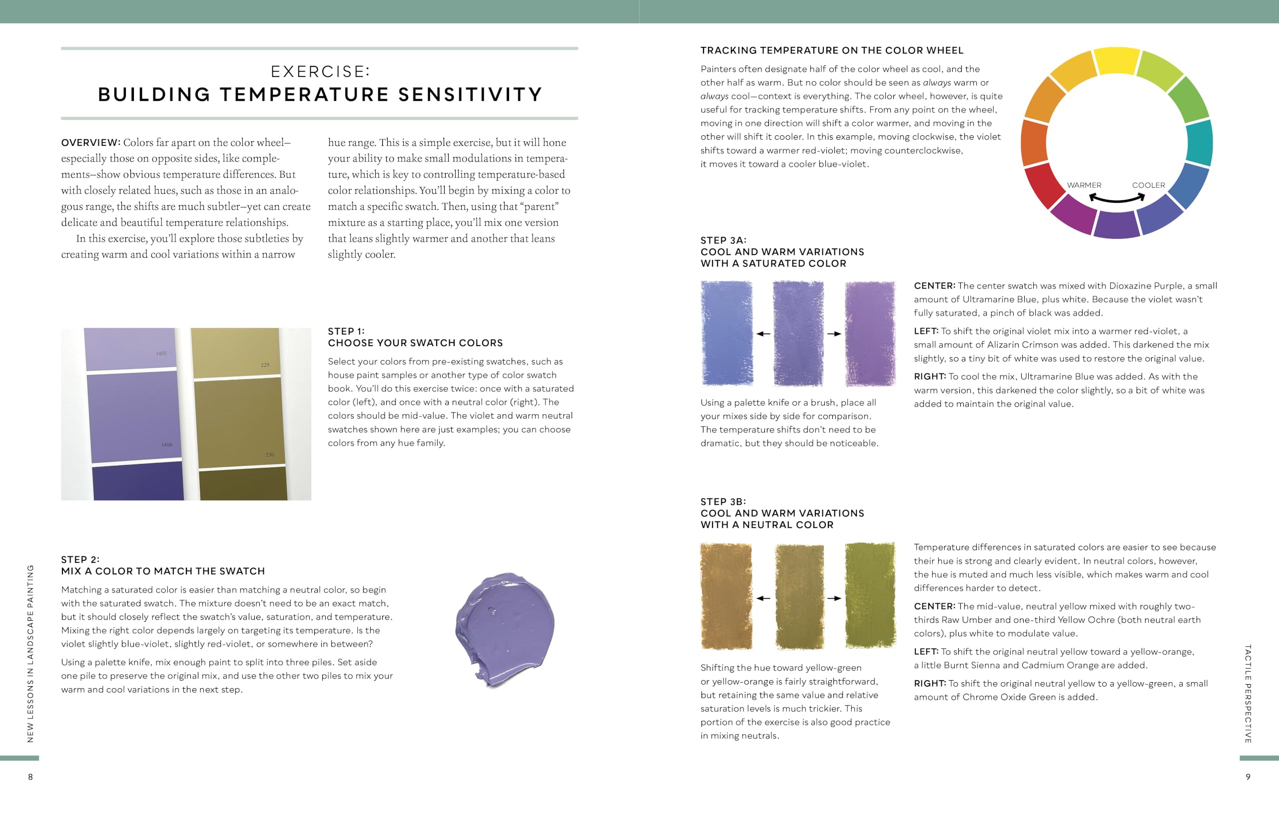 New Lessons in Landscape Painting: Key Concepts and Exercises in Color and Composition - By the author of The Landscape Painter's Workbook (For Artists)