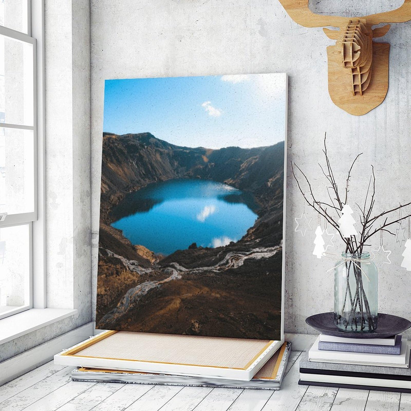 KOAYUBFC Malen-nach-Zahlen-Set für Erwachsene, Anfänger, Erwachsene, Malen-nach-Zahlen-Kits auf Leinwand, DIY-Acryl-Ölfarben, Gemälde mit Pinseln als Geschenk, Wanddekoration für Zuhause