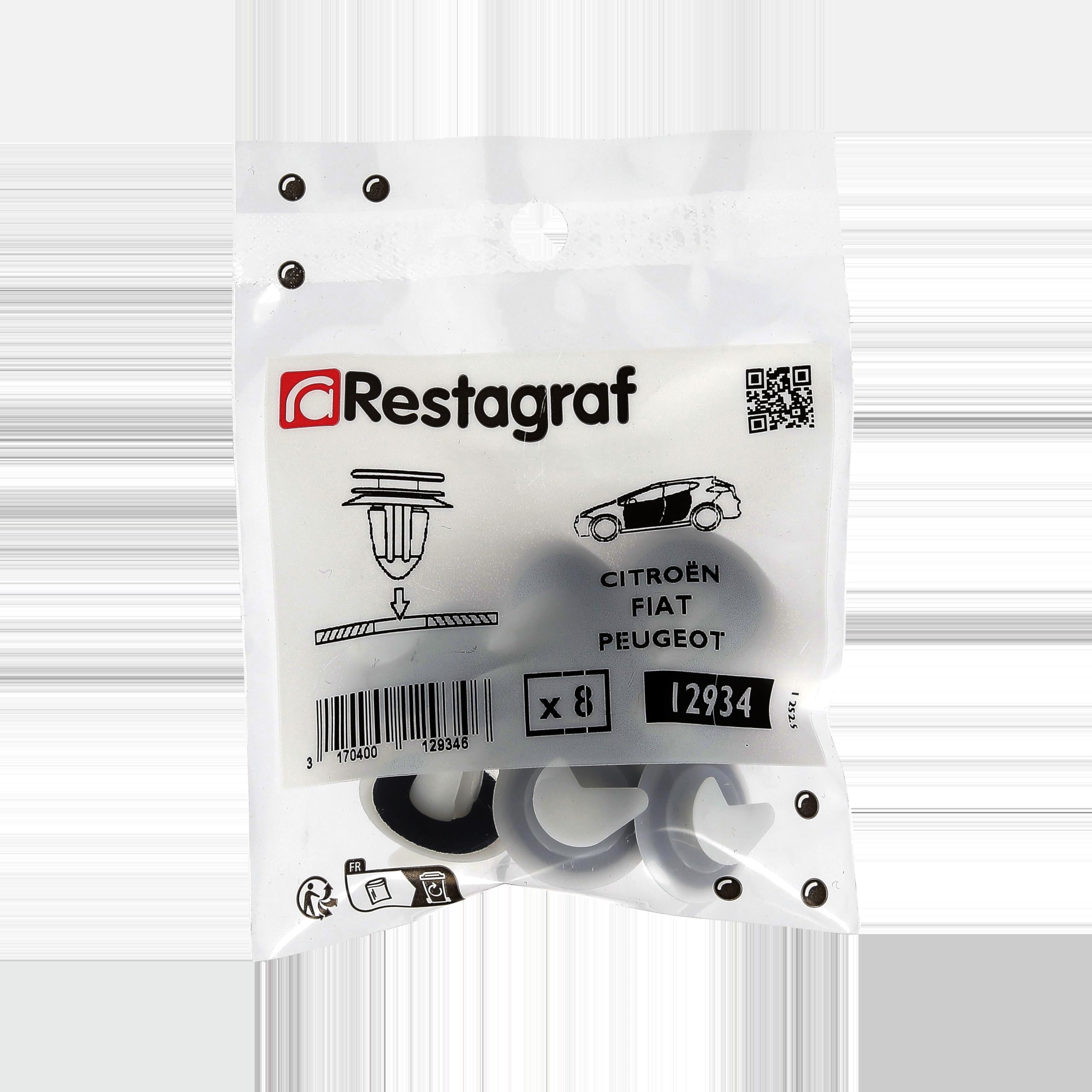 705009A RESTAGRAF Kit De Clip De Fixation, Carrosserie Appropriées Pour