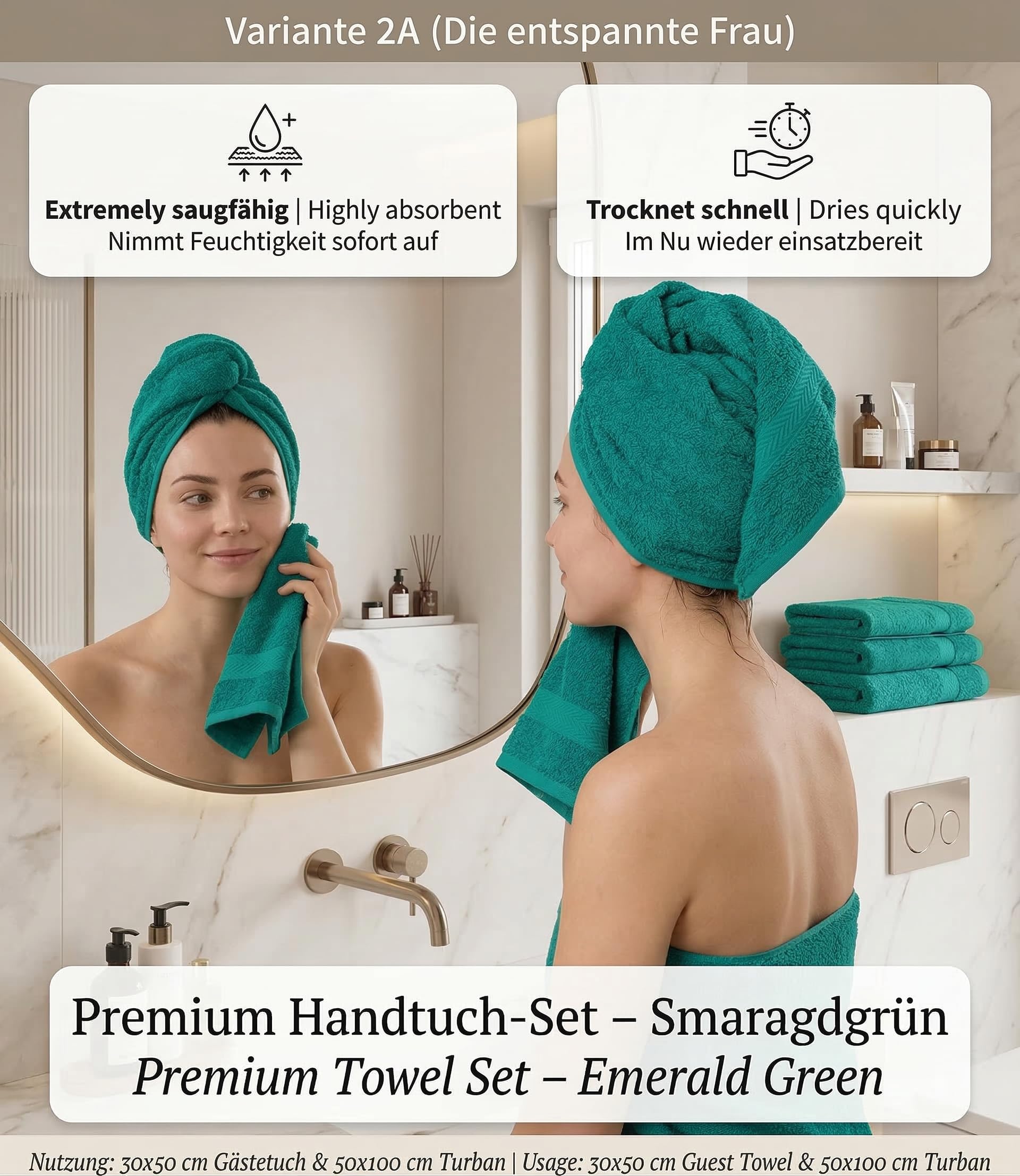 Betz Juego de 10 Piezas de Toallas Premium 100% algodón 2 Toallas de baño 4 Toallas de Mano 2 Toallas Invitados 2 Manoplas de baño Color